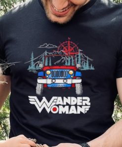 Car Wonder Woman Jeep Shirt