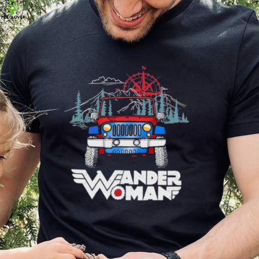 Car Wonder Woman Jeep Shirt