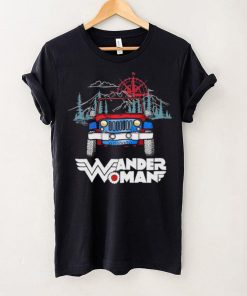 Car Wonder Woman Jeep Shirt