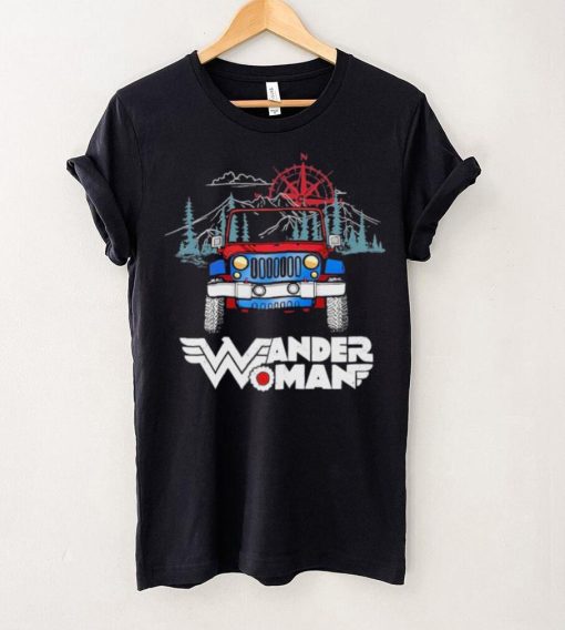 Car Wonder Woman Jeep Shirt