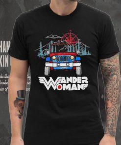 Car Wonder Woman Jeep Shirt