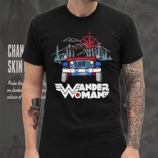 Car Wonder Woman Jeep Shirt