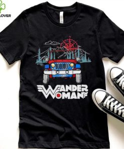 Car Wonder Woman Jeep Shirt