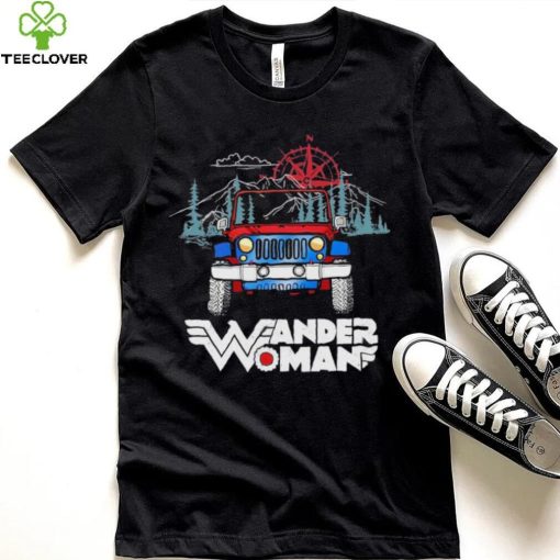 Car Wonder Woman Jeep Shirt