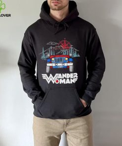 Car Wonder Woman Jeep Shirt