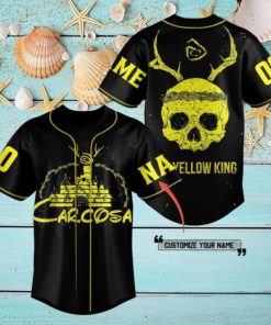 Carcosa The Yellow King Custom Baseball Jersey