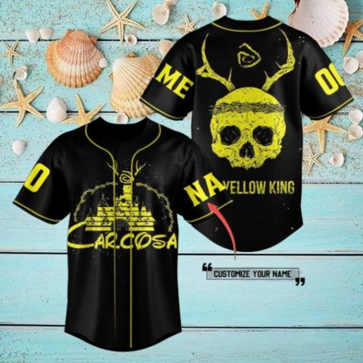 Carcosa The Yellow King Custom Baseball Jersey