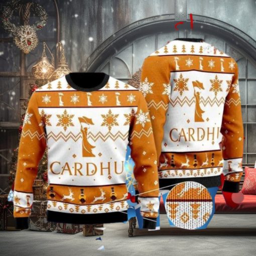 Cardhu Whiskey Christmas Ugly Christmas Sweater Style Gift For Men And Women