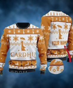 Cardhu Whiskey Custom Ugly Christmas Ugly Sweater
