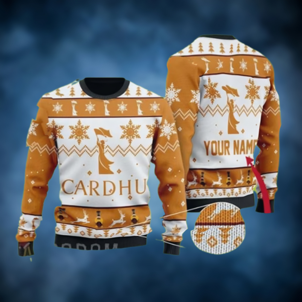 Cardhu Whiskey Custom Ugly Christmas Ugly Sweater Cardhu Whiskey Custom Ugly Christmas Ugly Sweater