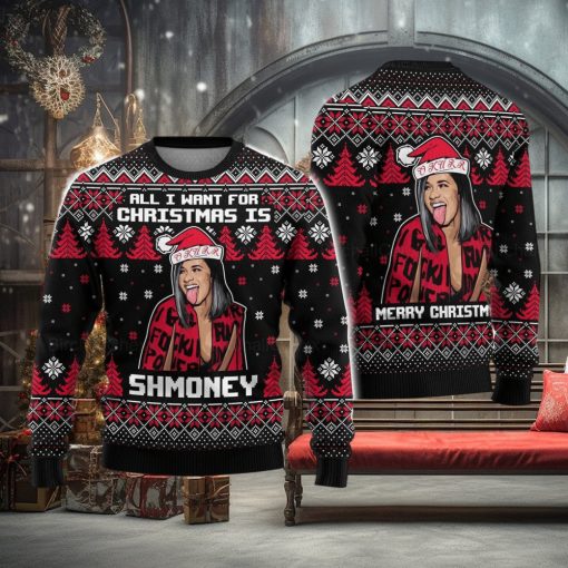 Cardi B Ugly Ugly Christmas Sweater Xmas Christmas Gift
