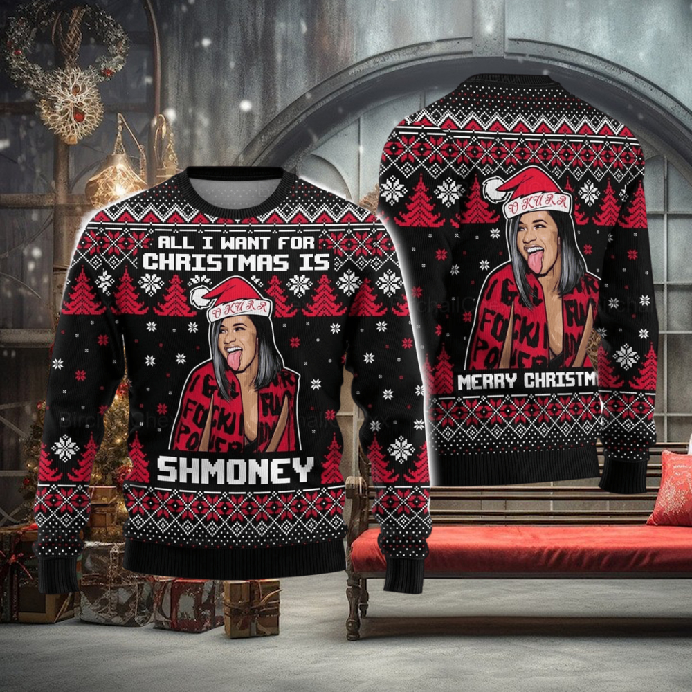 Cardi B Ugly Ugly Christmas Sweater Xmas Christmas Gift Cardi B Ugly Ugly Christmas Sweater Xmas Christmas Gift