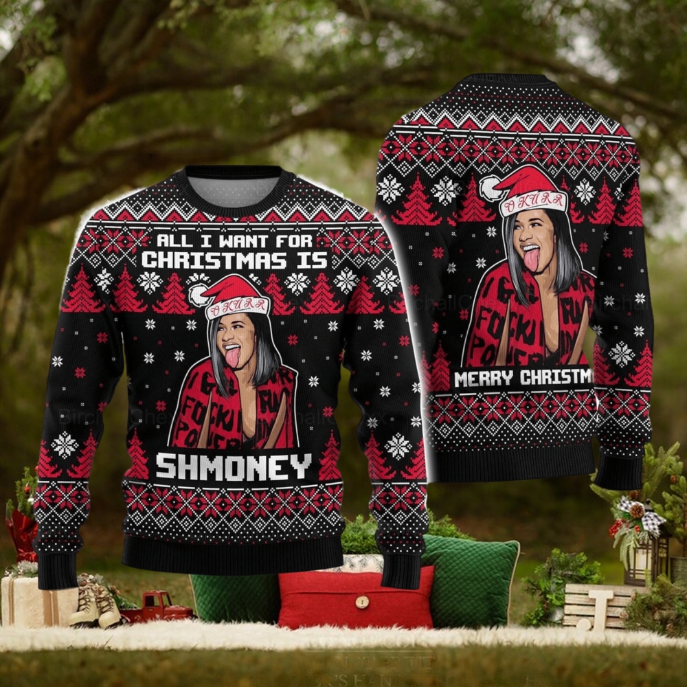 Cardi B Ugly Ugly Christmas Sweater Xmas Christmas Gift Cardi B Ugly Ugly Christmas Sweater Xmas Christmas Gift