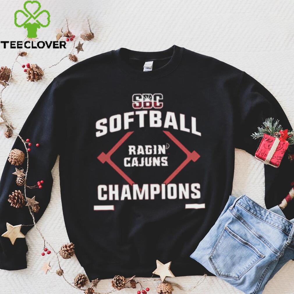 Cardinal Louisiana Ragin’ Cajuns 2023 Sun Belt Softball Regular Season Champions T Shirt Cardinal Louisiana Ragin’ Cajuns 2023 Sun Belt Softball Regular Season Champions T Shirt