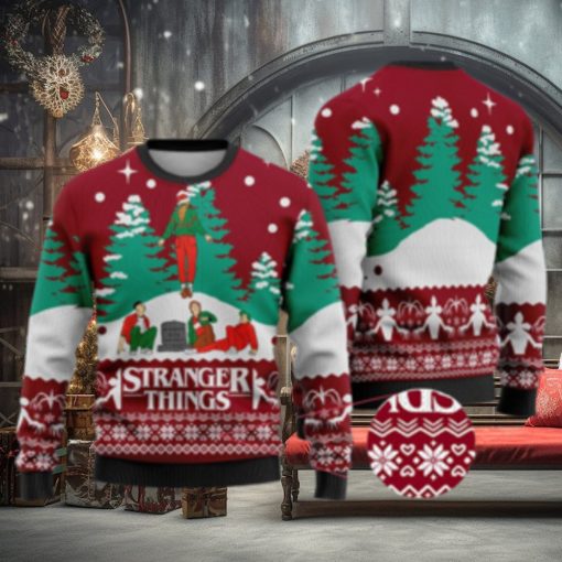 Cardinal Red Max Stranger Things Funny Ugly Christmas Sweater Gift For Men And Women