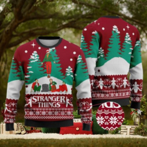 Cardinal Red Max Stranger Things Funny Ugly Christmas Sweater Gift For Men And Women