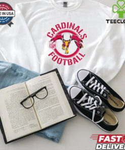 Cardinals Football NFL Rush Zone Cartoon Character Shirt featuring a fun, animated design of the Arizona Cardinals’ mascot and characters from the NFL Rush Zone, perfect for fans who enjoy a playful and spirited take on their team pride.