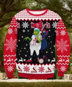 Cardinals Grinch Christmas Christmas Ugly Sweater Gift For Men And Women