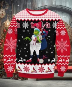 Cardinals Grinch Christmas Christmas Ugly Sweater Gift For Men And Women