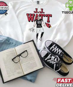 Cardinals JJ Watt Signature Texas Houston cartoon scream shirt