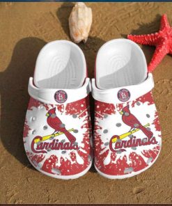 Cardinals Logo Pattern Clogs