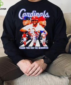 Cardinals Players Thank You For The Memories Signatures Shirt