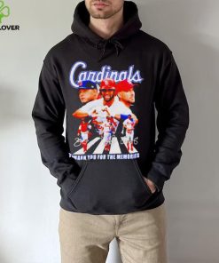 Cardinals Players Thank You For The Memories Signatures Shirt