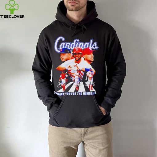 Cardinals Players Thank You For The Memories Signatures Shirt
