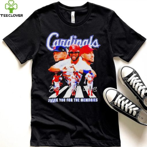 Cardinals Players Thank You For The Memories Signatures Shirt