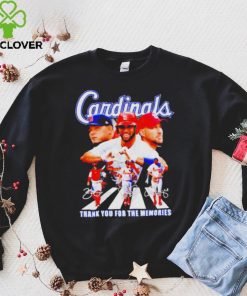 Cardinals Players Thank You For The Memories Signatures Shirt