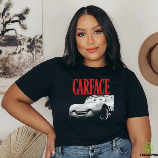 Carface Lightning Mcqueen t shirt black