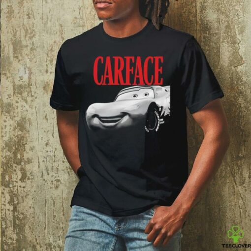 Carface Lightning Mcqueen t shirt black