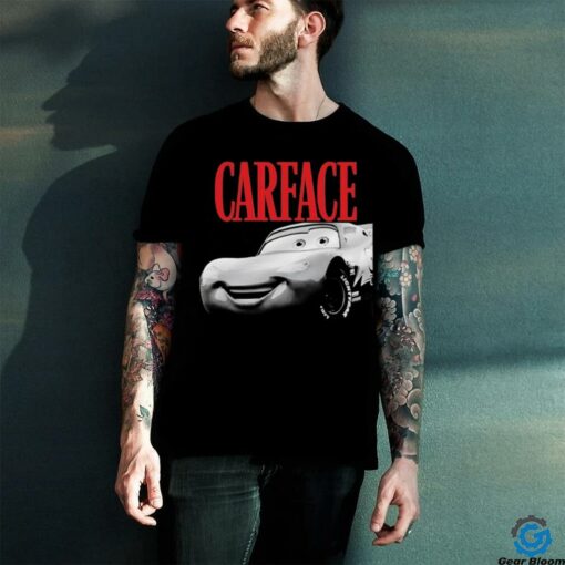 Carface Lightning Mcqueen t shirt black