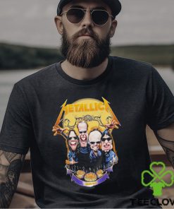 Caricaturas Y Dibujos Metaleros Metallica Halloween Merch, Metallica Halloween Pumpkins 2023 T Shirt