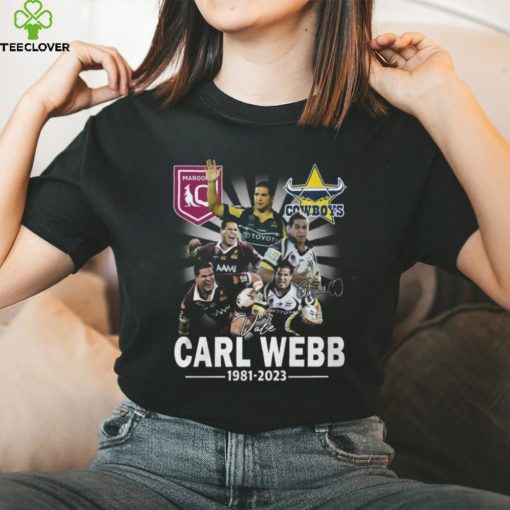 Carl Webb 1981 – 2023 Thank You For The Memories T Shirt