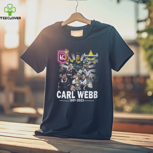 Carl Webb 1981 – 2023 Thank You For The Memories T Shirt