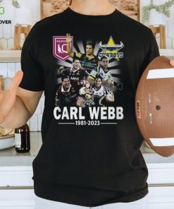 Carl Webb 1981 – 2023 Thank You For The Memories T Shirt