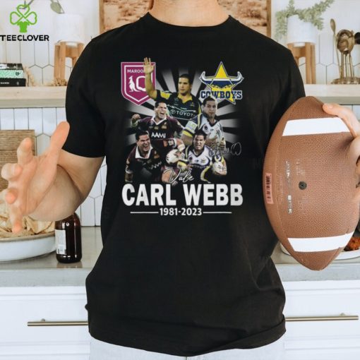 Carl Webb 1981 – 2023 Thank You For The Memories T Shirt