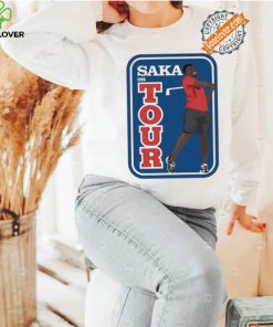 Carlbourkeart Saka On Tour Shirt