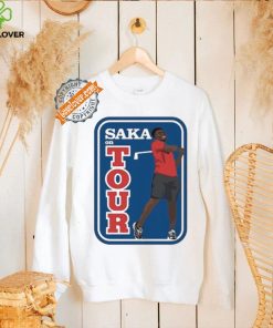 Carlbourkeart Saka On Tour Shirt