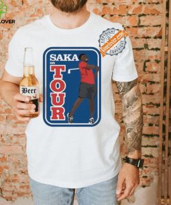 Carlbourkeart Saka On Tour Shirt