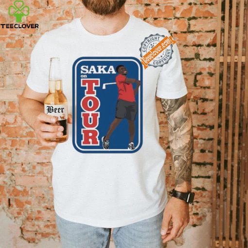 Carlbourkeart Saka On Tour Shirt