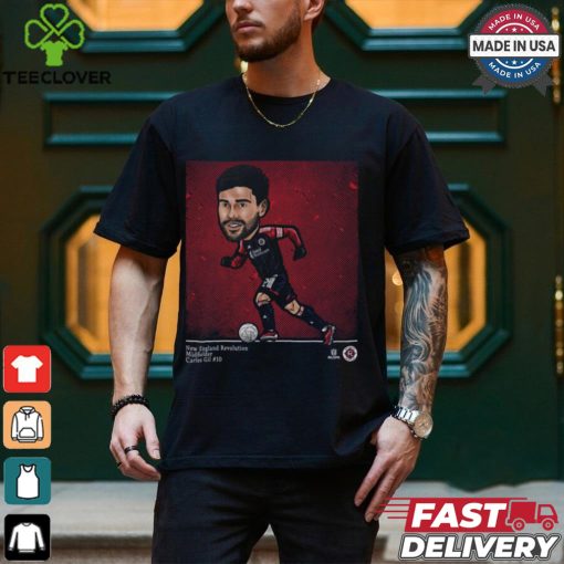 Carles Gil New England Revolution Cartoon Shirt