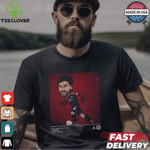 Carles Gil New England Revolution Cartoon Shirt
