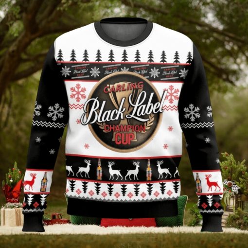 Carling Black Label Beer Christmas Ugly Sweater Special Gift For Xmas