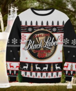 Carling Black Label Beer Ugly Sweater