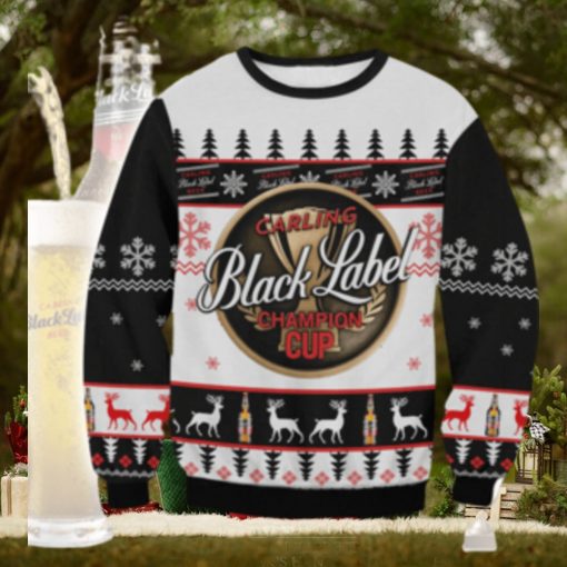 Carling Black Label Beer Ugly Sweater