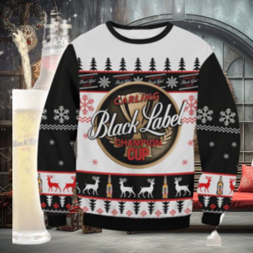 Carling Black Label Beer Ugly Sweater