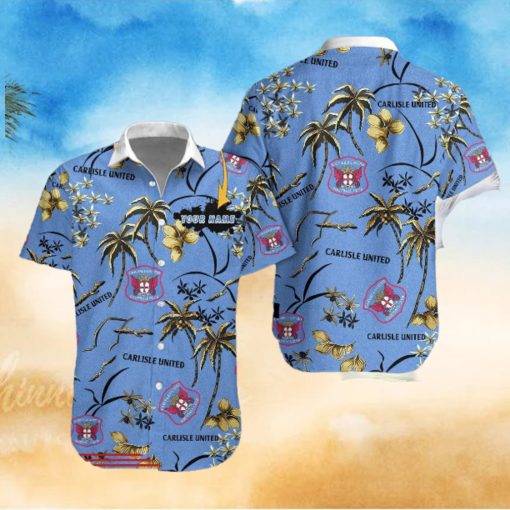 Carlisle United Hawaiian Shirt Custom Name Trending For Men Women Gift Summer