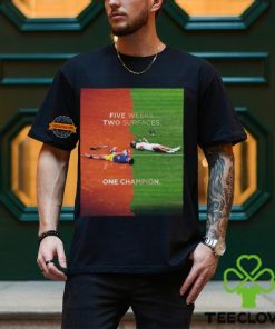 Carlos Alcaraz Five Weeks Two Surfaces One Champion 2024 Classic T Shirt